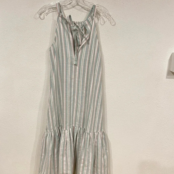 ASOS Urban Revivo Striped MIDI Dress Size XS EUC - Picture 4 of 4